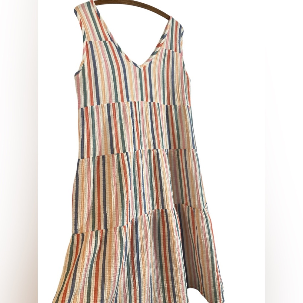 Marine Layer Striped Maxi Dress - Multicolor